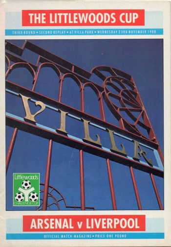 Match programme